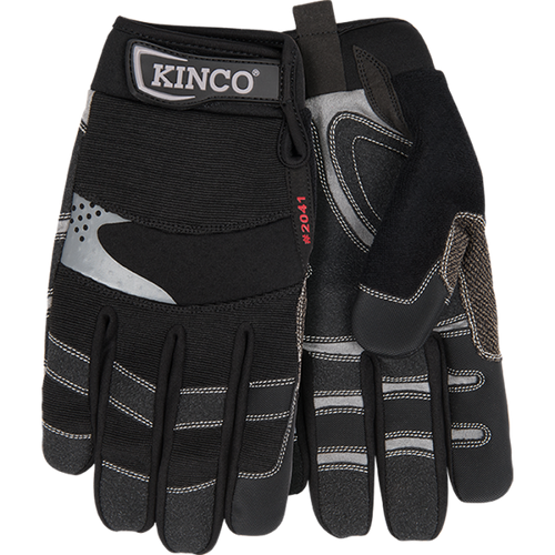 Kinco Kincopro™ General™ Synthetic With Pull-Strap Extra Large, Black