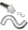 Builders Best All Metal Dryer Vent Kits with Hoods