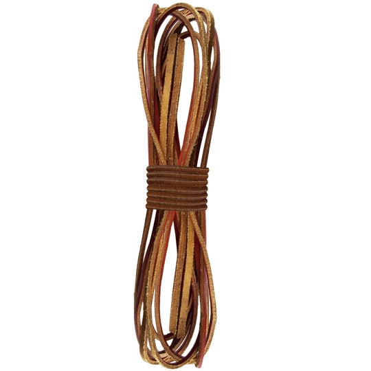 Jobsite & Manakey Group Leather Laces Tan