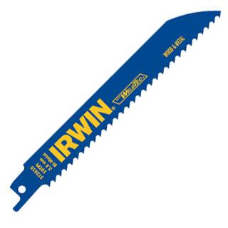 Irwin Metal & Wood Cutting Reciprocating Bi-Metal Blades 12In 10/14 Tpi