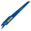 Irwin Nail Embedded Wood Cutting Reciprocating Blades 12 x 6 TPI