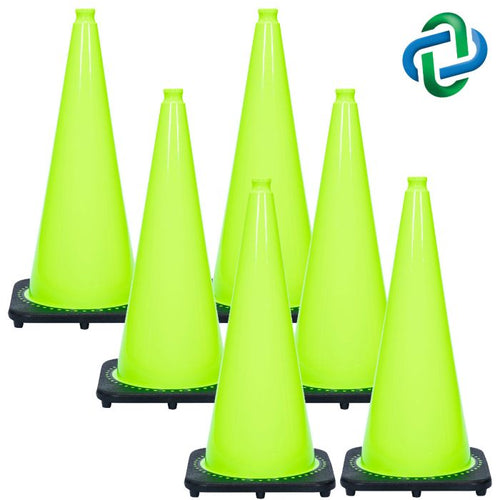 Mr. Chain 28 Safety Green Traffic Cones