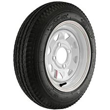 Martin Wheel 480-12 Load Range C 4-Hole Custom Spoke Trailer Tire and Wheel Assembly