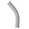 CANTEX 3 in. x 45-Degree Plain End Schedule 40 Standard Radius Elbow