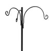 Songbird Garden Metal Sheperd Hook Bird Station (3-Hooks)